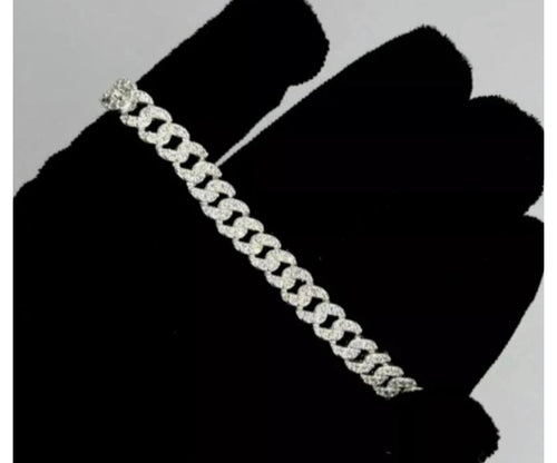 925 sterling silver Cuban bracelet